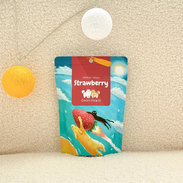 GOODY PAWTY 草莓凍乾 10g
