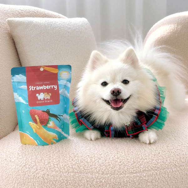 GOODY PAWTY 草莓凍乾 10g