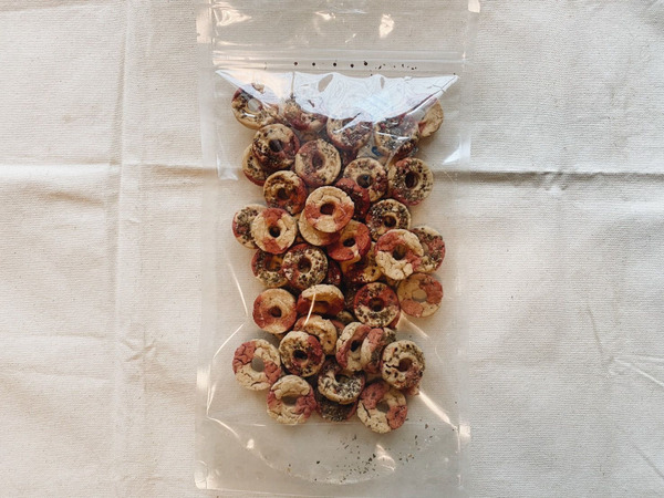 沾到毛了 山藥甜菜根 18顆