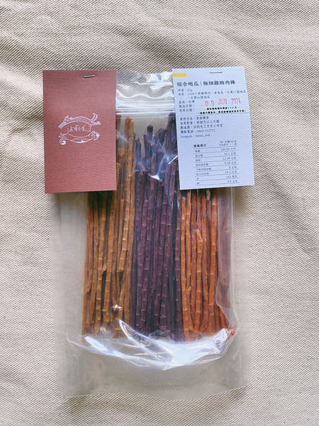 沾到毛了 有機紅藜麥三色番薯雞 80g