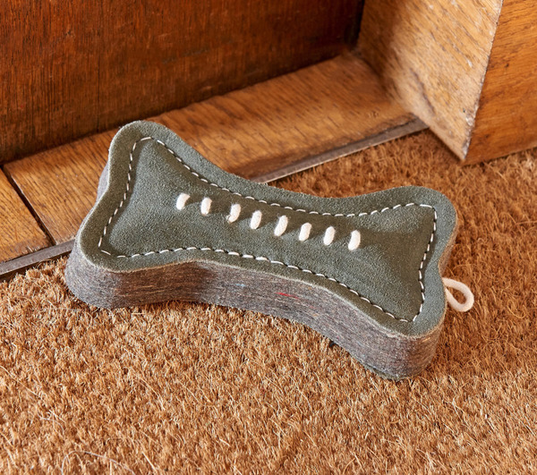 GREEN&WILDS 天然黃麻製犬用啃咬玩具 森林綠骨頭