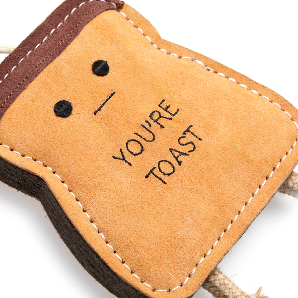 GREEN&WILDS 天然黃麻製犬用啃咬玩具 正經吐司