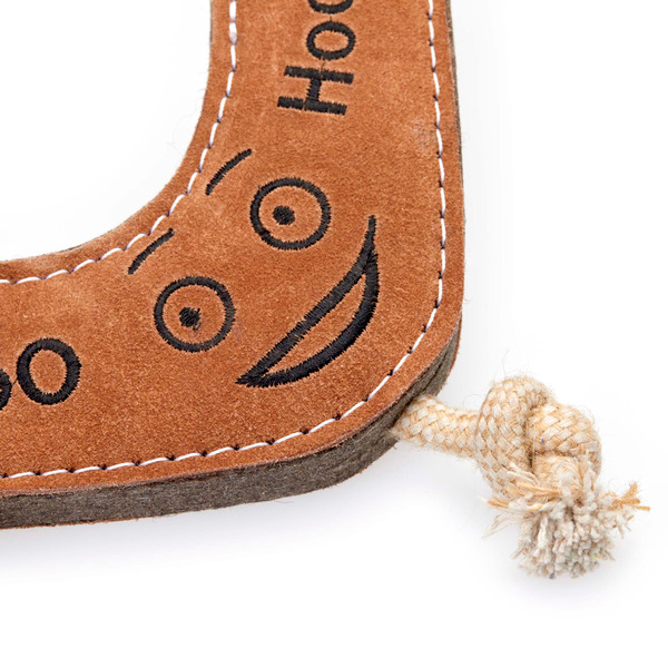 GREEN&WILDS 天然黃麻製犬用啃咬玩具 嗚呼迴力鏢