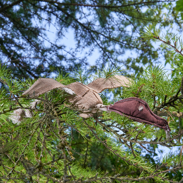 GREEN&WILDS 天然黃麻製犬用啃咬玩具 鴨子戴斯蒙