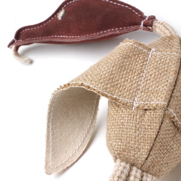 GREEN&WILDS 天然黃麻製犬用啃咬玩具 鴨子戴斯蒙