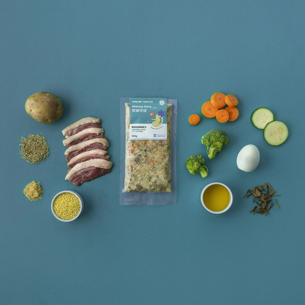 CoCoNU+機能鮮食主餐 貓狗腎臟保健 鴨肉低磷鈉配方150g