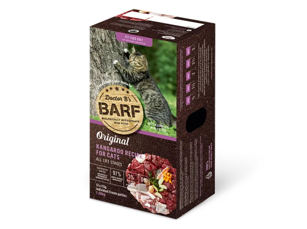 Dr.B's B.A.R.F. 生食肉餅 袋鼠肉(貓用)