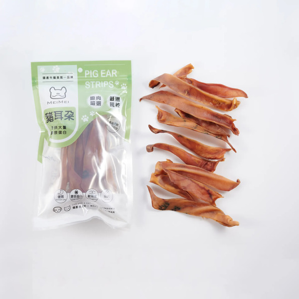 MEIMEI 低溫風乾豬耳朵 整片/切條