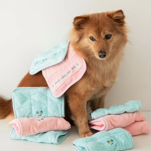 BITE ME 毛巾玩具 (藍色)