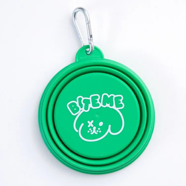 BITE ME 彩色寵物折疊碗