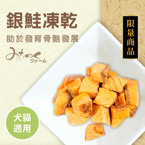 MichinokuFarm 日本凍乾 銀鮭凍乾 40g