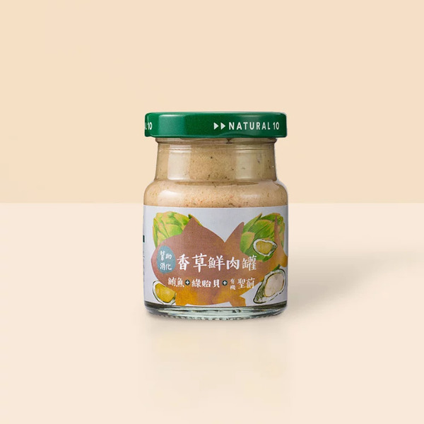 Natural10 自然食 香草鮮肉罐 鮪魚綠貽貝