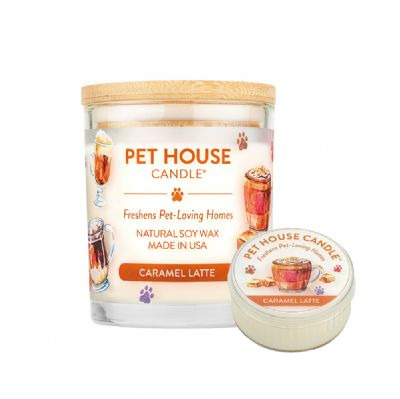 PET HOUSE 香氛蠟燭 焦糖拿鐵