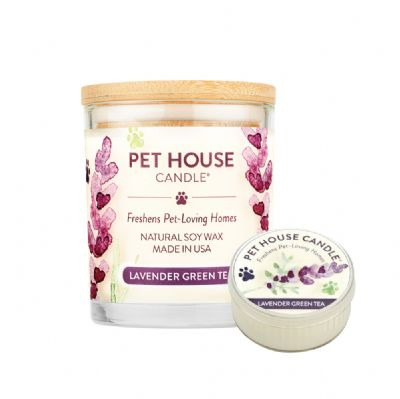PET HOUSE 香氛蠟燭 薰衣草綠茶