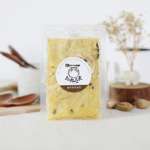 毛肉毛求 木耳南瓜雞肉 鮮食包