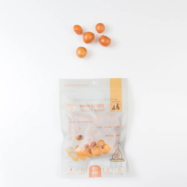 派庫廚房 酥卵地瓜球凍乾