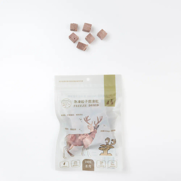 派庫廚房 急凍骰子鹿凍乾