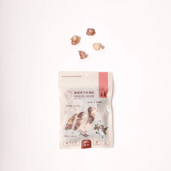 派庫廚房 香檳鳥下水凍乾