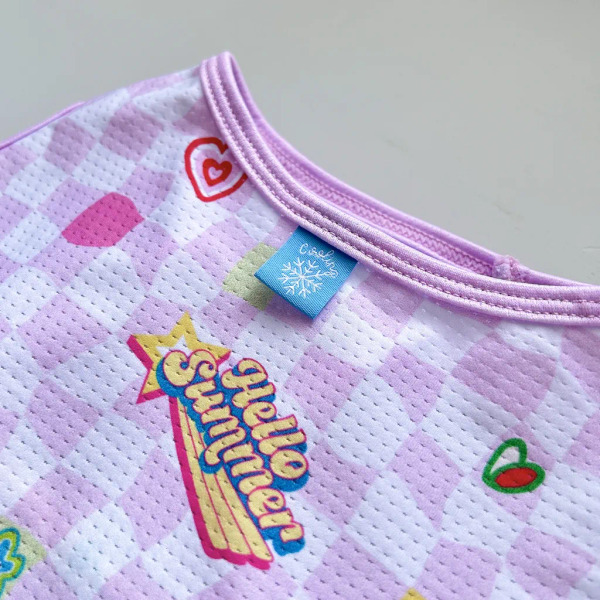 時毛小孩 涼感抗UV背心 Y2K閃電愛心