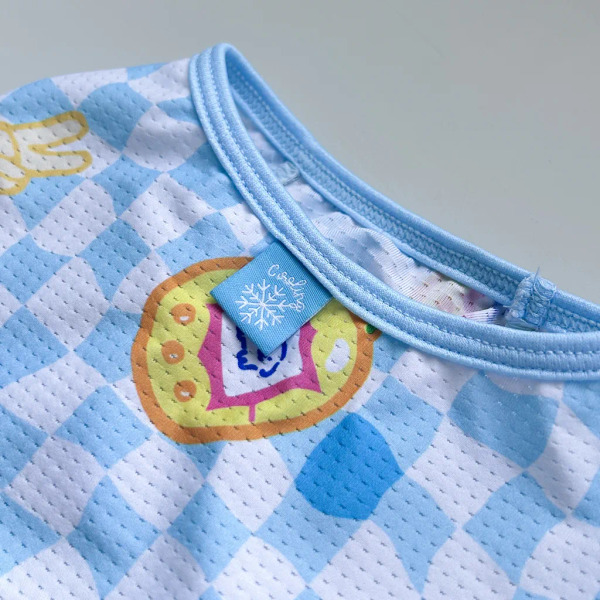 時毛小孩 涼感抗UV背心 Y2K電子小狗