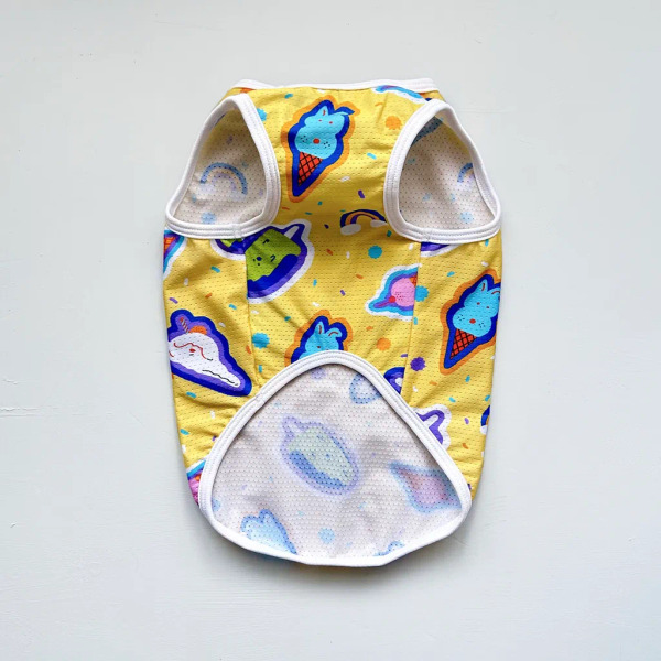 時毛小孩 涼感抗UV背心 冰狗系列貼紙