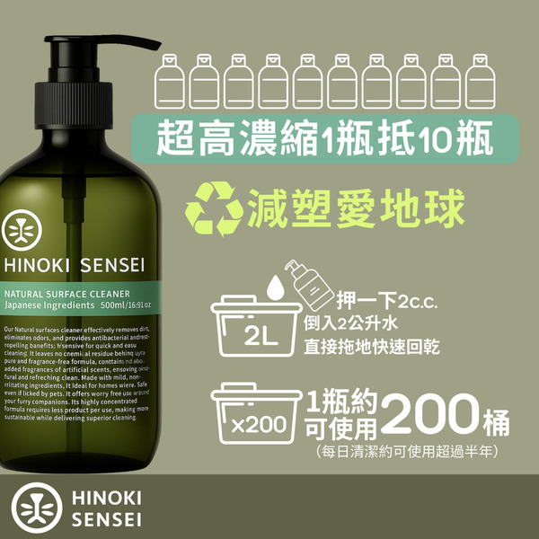 檜沐先生 有機萬用環境清潔露Pro+