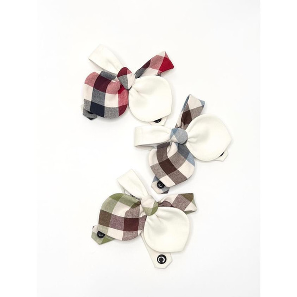 noplan_nofear 經典格紋 領結