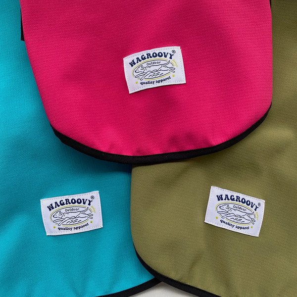 時毛小孩 防潑水跑跑衣 青鳥