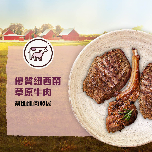 香草廚坊WISH BONE 無穀狗香草糧 草原牛