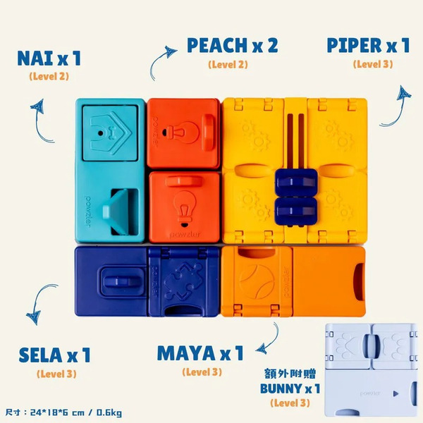 Pawzler 小天才狗狗拼圖組合
