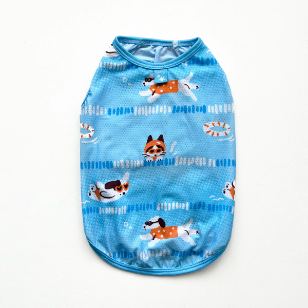 時毛小孩 抗UV涼感衣 浪花俱樂部