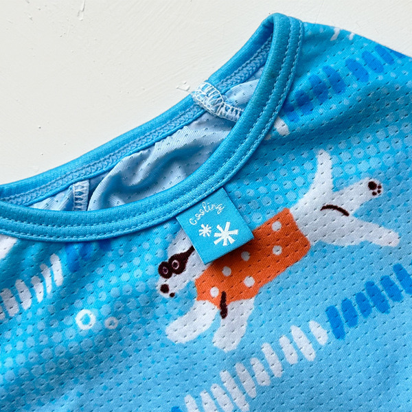 時毛小孩 抗UV涼感衣 浪花俱樂部