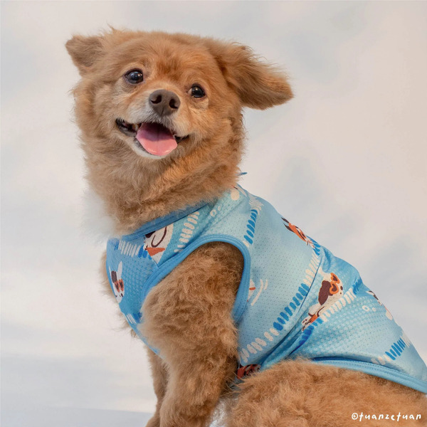 時毛小孩 抗UV涼感衣 浪花俱樂部