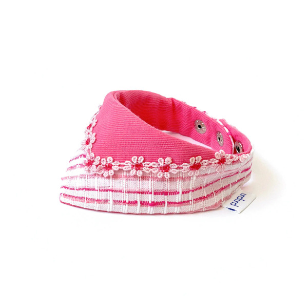 PuriPuri 寵物領巾 蠟筆小花花