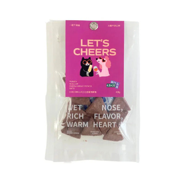 CoConilla 口口迷寵物鮮食 火雞干貝酥