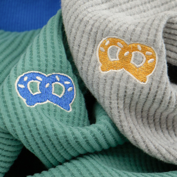 munikund 2024 Salted Pretzel 鬆餅格紋上衣