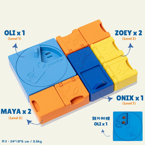 Pawzler 進階狗狗拼圖組合