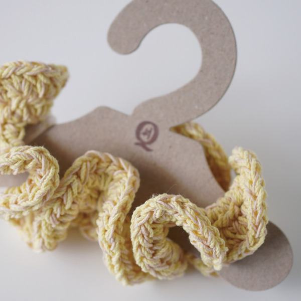 Qbabyxi pet 打摺雙色領巾