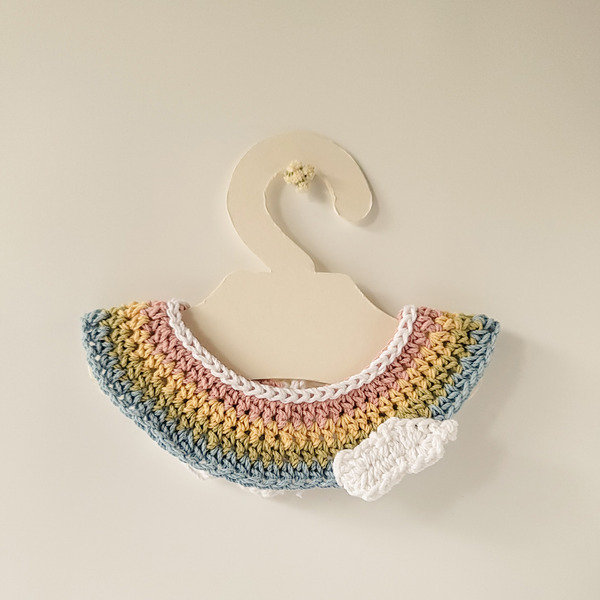 Qbabyxi pet 彩虹領巾