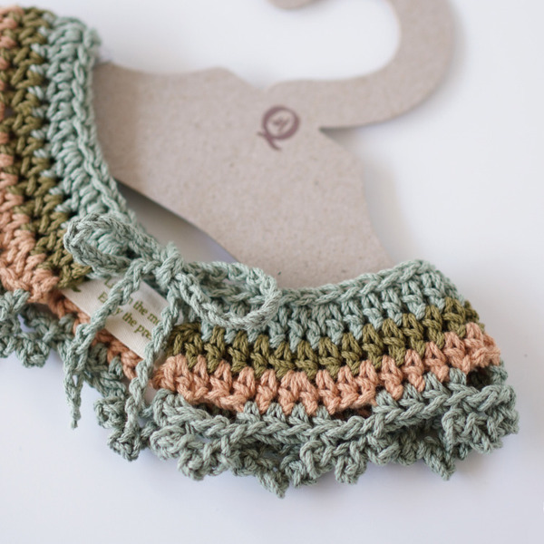 Qbabyxi pet 花邊領巾