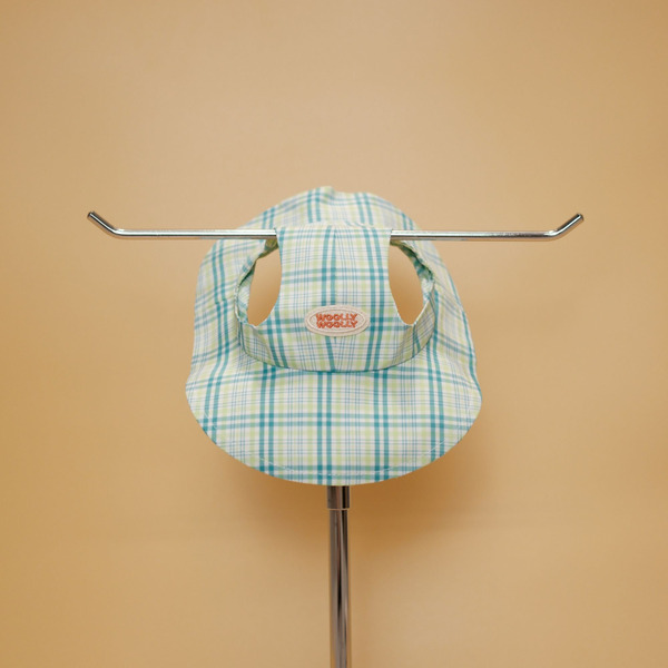 Woolly Woolly 漁夫帽 綠色格紋