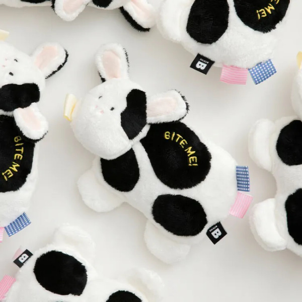 BITE ME 扁扁鹿 & 扁扁牛 造型玩具