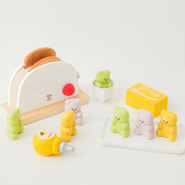 BITE ME QQ小熊(3入組) 乳膠玩具