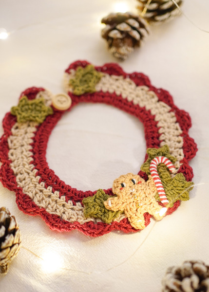 Qbabyxi pet 聖誕薑餅人