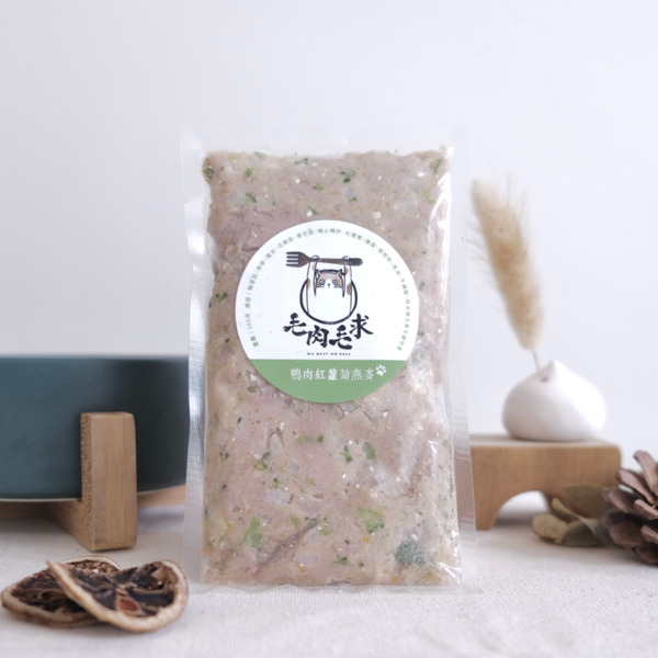 毛肉毛求 鴨肉紅蘿蔔燕麥 鮮食包