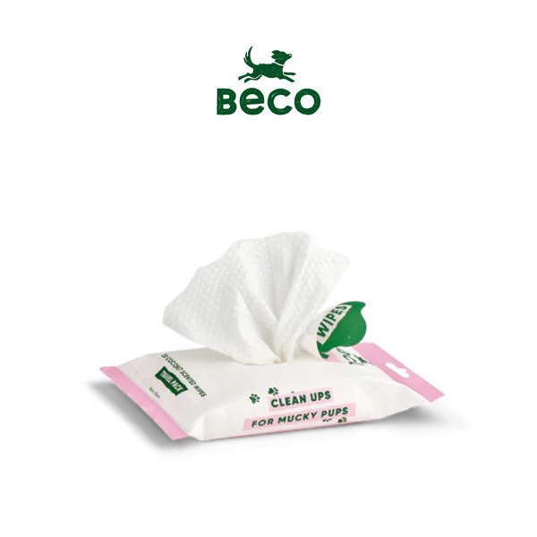 英國 Beco 竹製狗狗濕紙巾隨身包 椰子香​