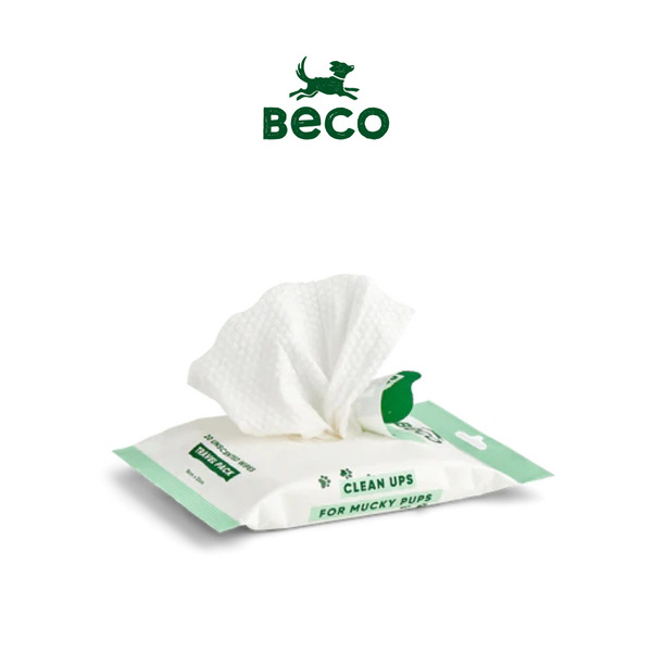 英國 Beco 竹製狗狗濕紙巾隨身包 無香​